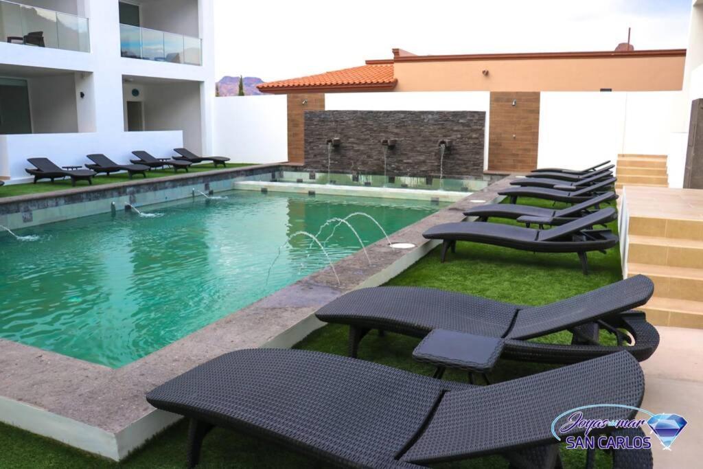 Departamento Turquesa 4 Joyas De San Carlos San Carlos Nuevo Guaymas エクステリア 写真